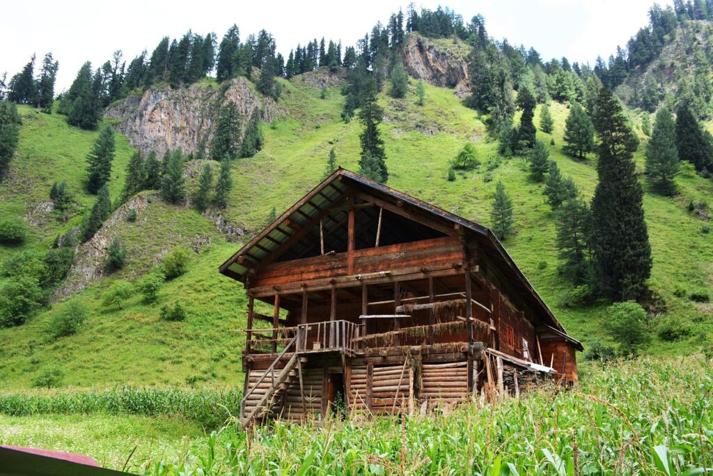 sweet wooden home, green, kashmir, pakistan, green home, kashmir, kashmir, kashmir, kashmir, kashmir, pakistan